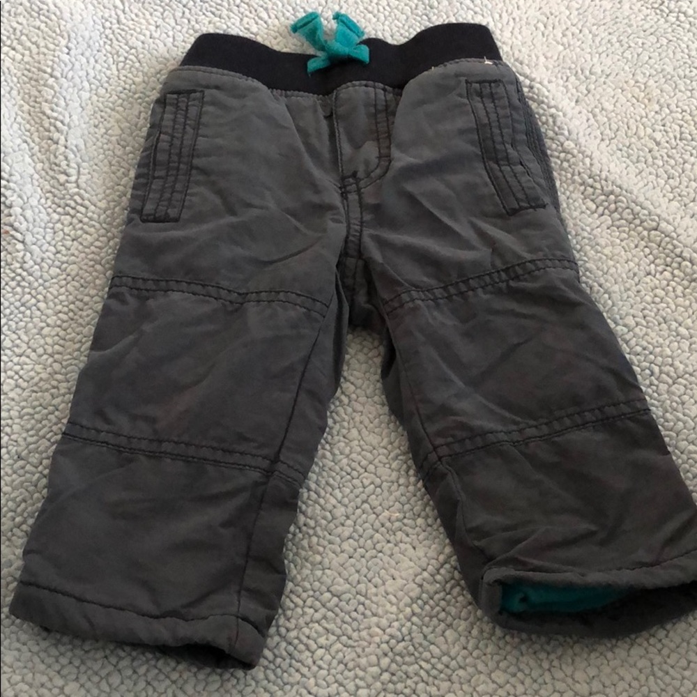 6-12 month fleece lined Gymboree pants